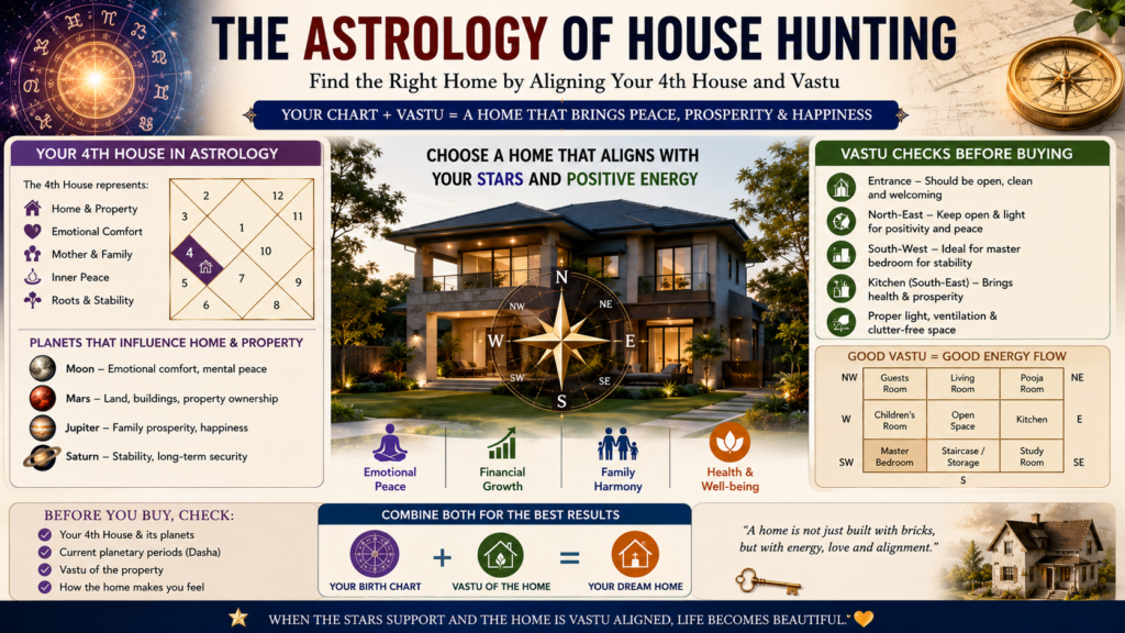 House Hunting, vastu, astrology, Astrology of House Hunting