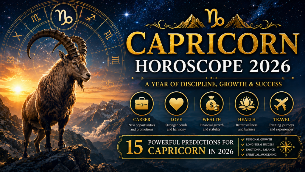 capricorn horoscope 2026