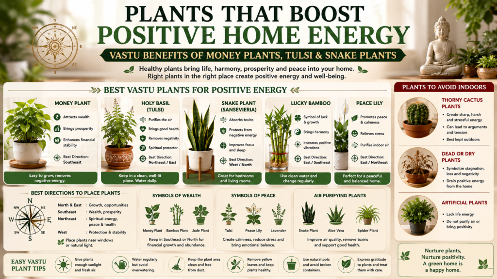 Vastu Plants for Positive Energy