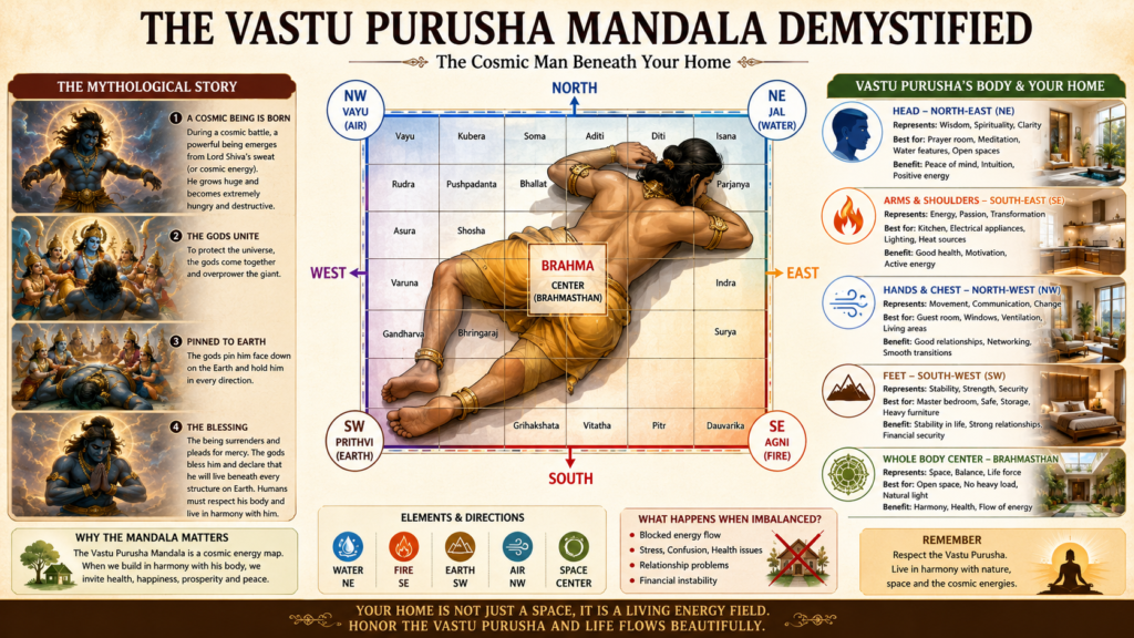 the vastu purusha mandala demystified