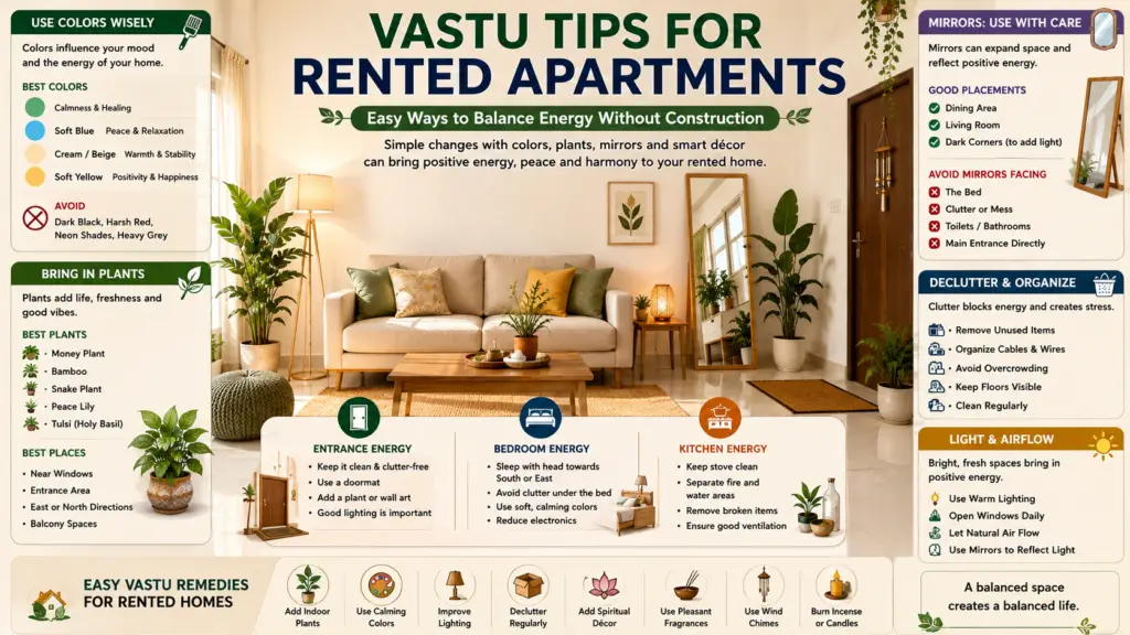 vastu tips for rented apartments